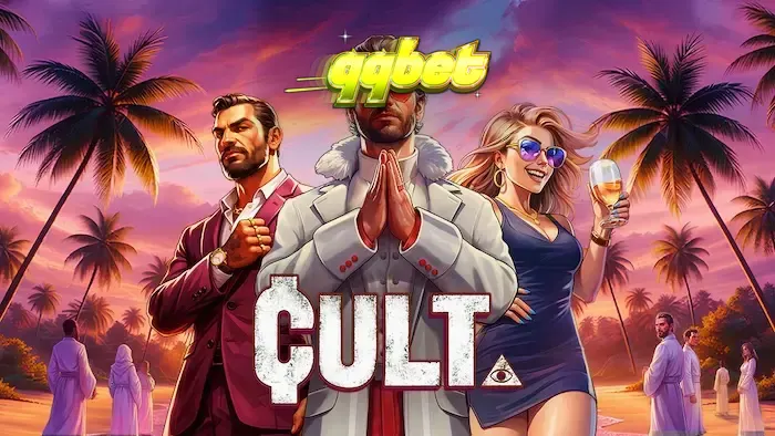 Interface do jogo de slot Cult com símbolos místicos e rituais